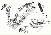 FRAME BODY   ENGINE HANGER voor SYM MASK 50 (XE05W1-IT) (L7-L9) 2017