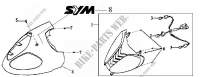 VOORLICHT voor SYM SHARK 50 (BS05W-6) 2000