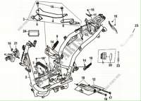 FRAME BODY   ENGINE HANGER voor SYM FIDDLE IV 125 LC ABS (XG12WW-EU) (M0) 2020