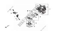 INLAATLEIDING voor SYM GTS 125I ABS (LN12W9-EU) (L4-L5) 2014