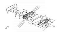 LINKER CARTERDEKSEL voor SYM GTS 125I ABS (LN12W9-EU) (L4-L5) 2014