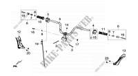 STUURHENDEL voor SYM GTS 125I ABS (LN12W9-EU) (L4-L5) 2014