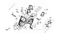 UNDER SEAT BOX voor SYM GTS 125I ABS (LN12W9-EU) (L4-L5) 2014