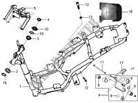 CHASSIS voor SYM HD 125 EVO (LH12W5-6) (K7) 2007