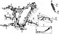 FRAME BODY   ENGINE HANGER voor SYM JET 14 125I-X8A (XC12W1-EU) (E4 AIR COOLED) (L7-M0) 2017