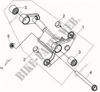 MOTOR HANGER LINK voor SYM JOYRIDE 125 (LF12W-6) (L0-L3) 2010