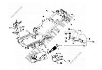 FRAME BODY   ENGINE HANGER voor SYM GTS 125I (LN12W1-F) (L2-L3) 2012