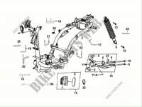 FRAME BODY   ENGINE HANGER voor SYM ORBIT III 125 (XE12W2-EU) (E5) (M1) 2021