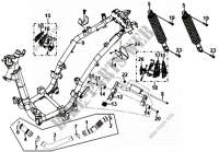 FRAME BODY   ENGINE HANGER voor SYM SYMPHONY ST 125I-ABS (XB12WW-EU) (E4) (L8-M0) 2020