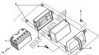 BATTERY   TOOL BOX voor SYM VS 125S (HV12WD-6) (L0-L4) 2010