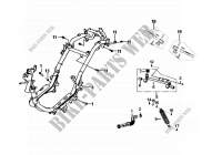FRAME BODY   ENGINE HANGER voor SYM FIDDLE III 200I (XA20W2-EU) (L7) 2017