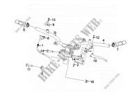CABLE SWITCH HANDLE LEAVER voor SYM FIDDLE III 125 (XA12W1-EU) (L4-L5) 2014