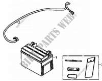 BATTERY   TOOL BOX voor SYM SYMPHONY CARGO 50 (AY05W9-EU) (E5) (M1) 2021