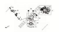 INLAATLEIDING voor SYM GTS 300I ABS (LN30W5-EU) (L4) 2014
