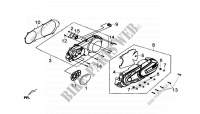 LINKER CARTERDEKSEL voor SYM GTS 300I ABS SPORT (LN30WA-EU) (E4) (L7-M0) 2019
