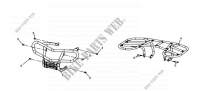 BUMPER   ACHTERDRAGER voor SYM QUAD LANDER 300 (UA30A1-6) (K8-L0) 2010