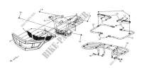 BUMPER   ACHTERDRAGER voor SYM QUAD LANDER 300S (UA30A3-6) (K6-L0) 2008