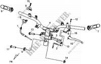 KABEL   SCHAKELAAR   HANDGREEP HENDEL voor SYM GTS 125I ABS-SNS  (LN12WD-EU) (E4) (L7) 2017