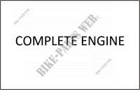 COMPLETE MOTOR voor SYM FIDDLE III 50 (45 KMH) (XA05W1-EU) (L4-L7) 2014